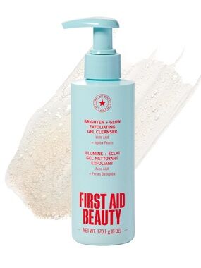 💄 FAB Brighten + Glow Exfoliating Gel Cleanser